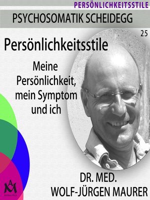 cover image of Persönlichkeitsstile